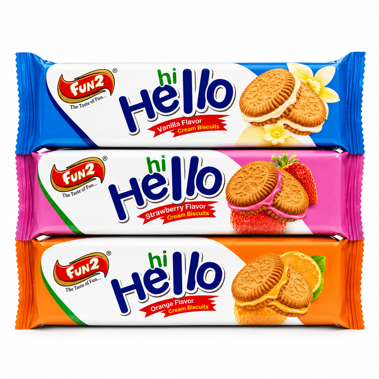bonbon hello800 Biscuits à la Crème Hi Hello