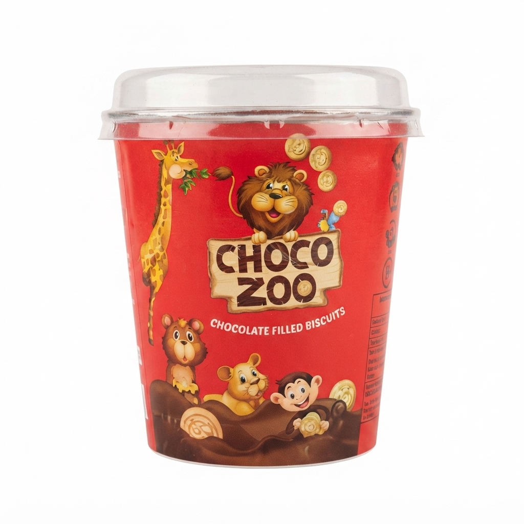 choco800 Mini Biscuits Fourrés au Chocolat Choco Zoo