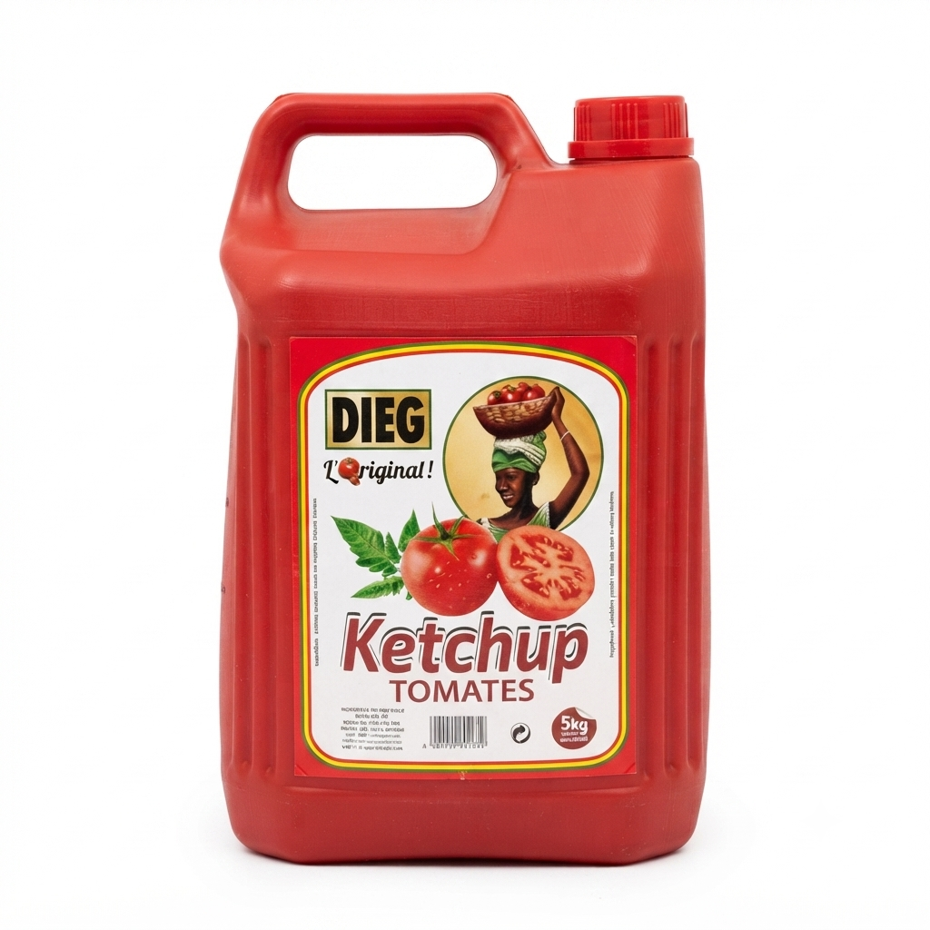 keptump800 Ketchup Tomates Dieg - Bidon de 5kg