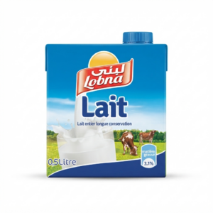 Lait liquide- Lobna - Brique de 0,5