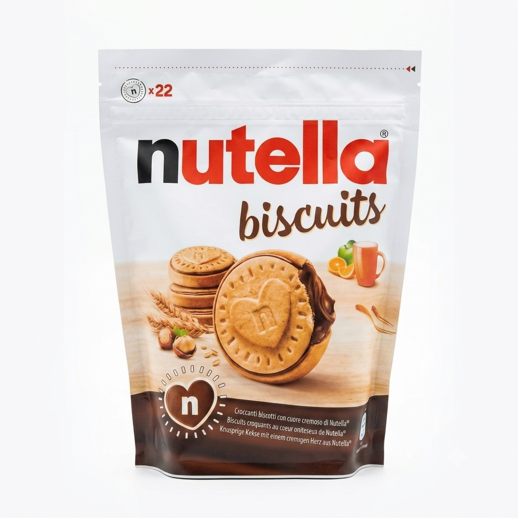 nueta sachet800 Nutella Biscuits - sachet de 22 biscuits