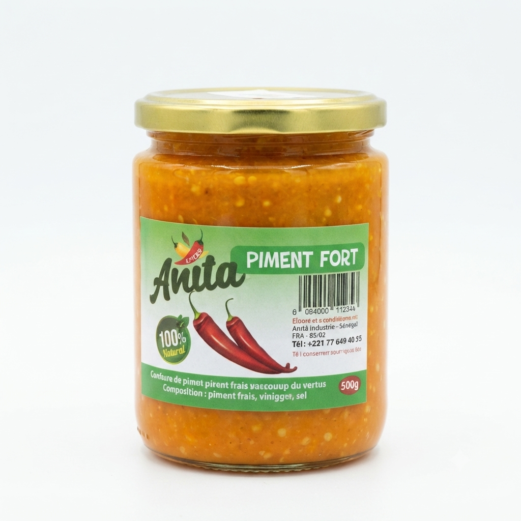 piment anita800 Piment Fort Anita - 500g