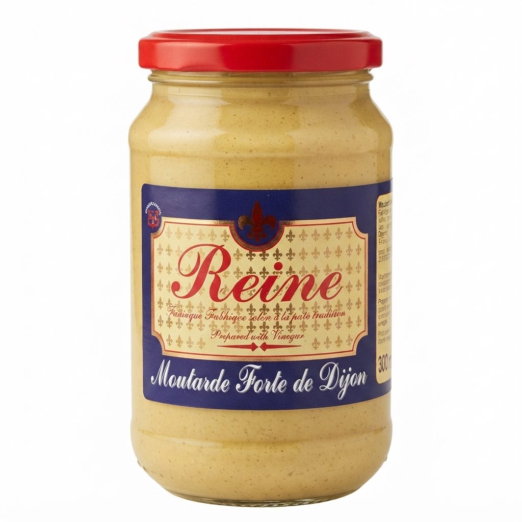 reine800 Moutarde Forte de Dijon Reine - 300ml