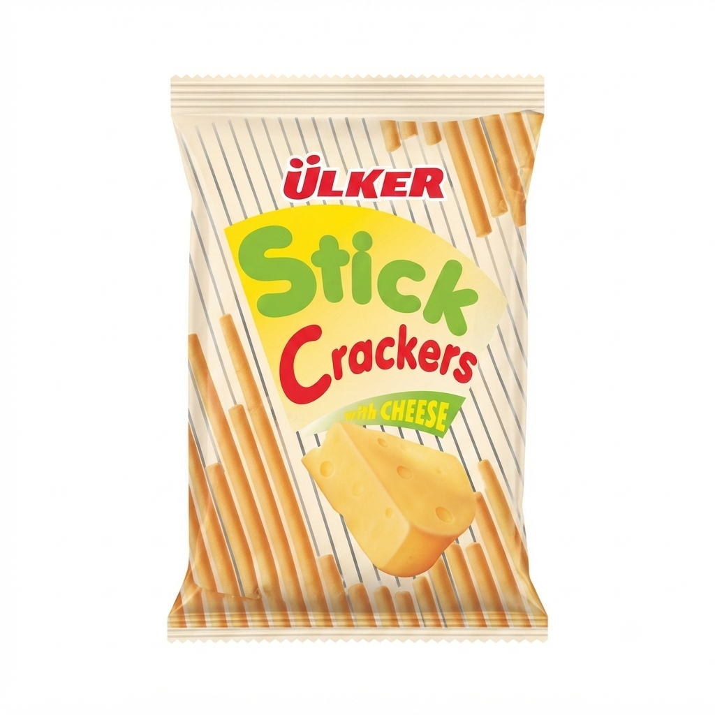 stick800 Bâtonnets Crackers au Fromage Stick Crackers - Ülker