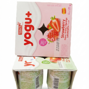 Yaourts Yogu+ Saveur Fraise125g