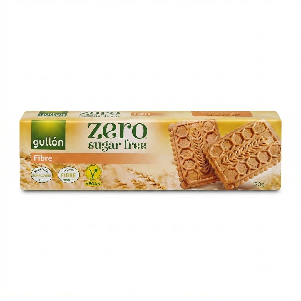zero800 Biscuits Zéro Sugar Free Fibre - Paquet de 170g